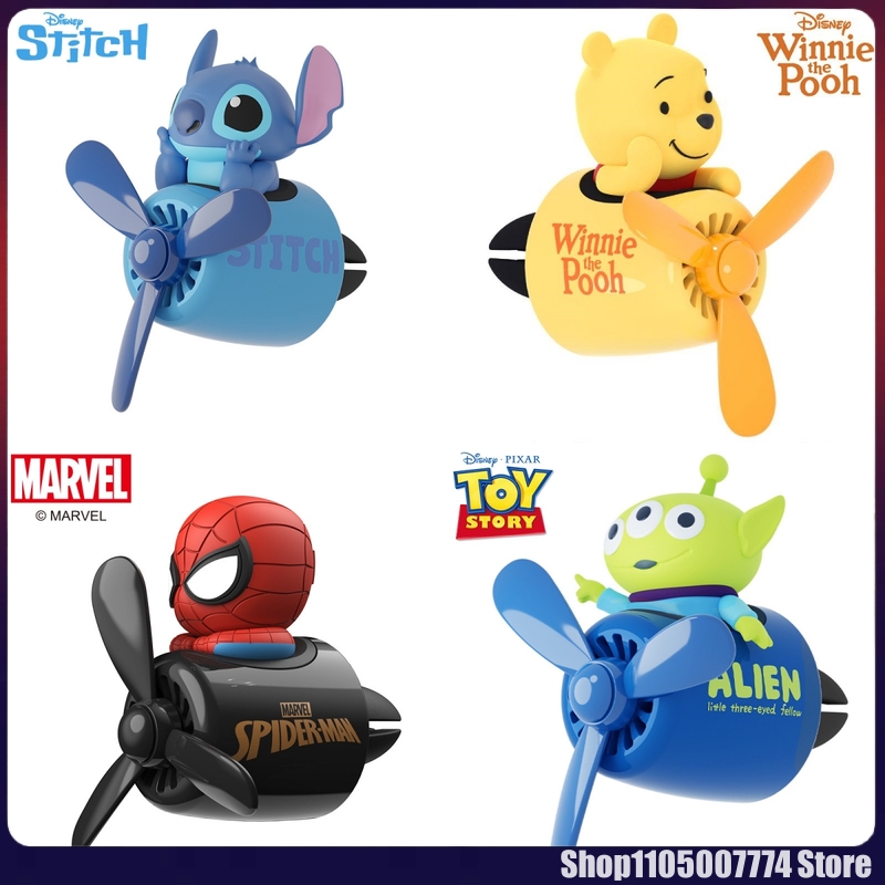 Car Accessories Website - Stitch Spiderman Alien Characters Car Mounted