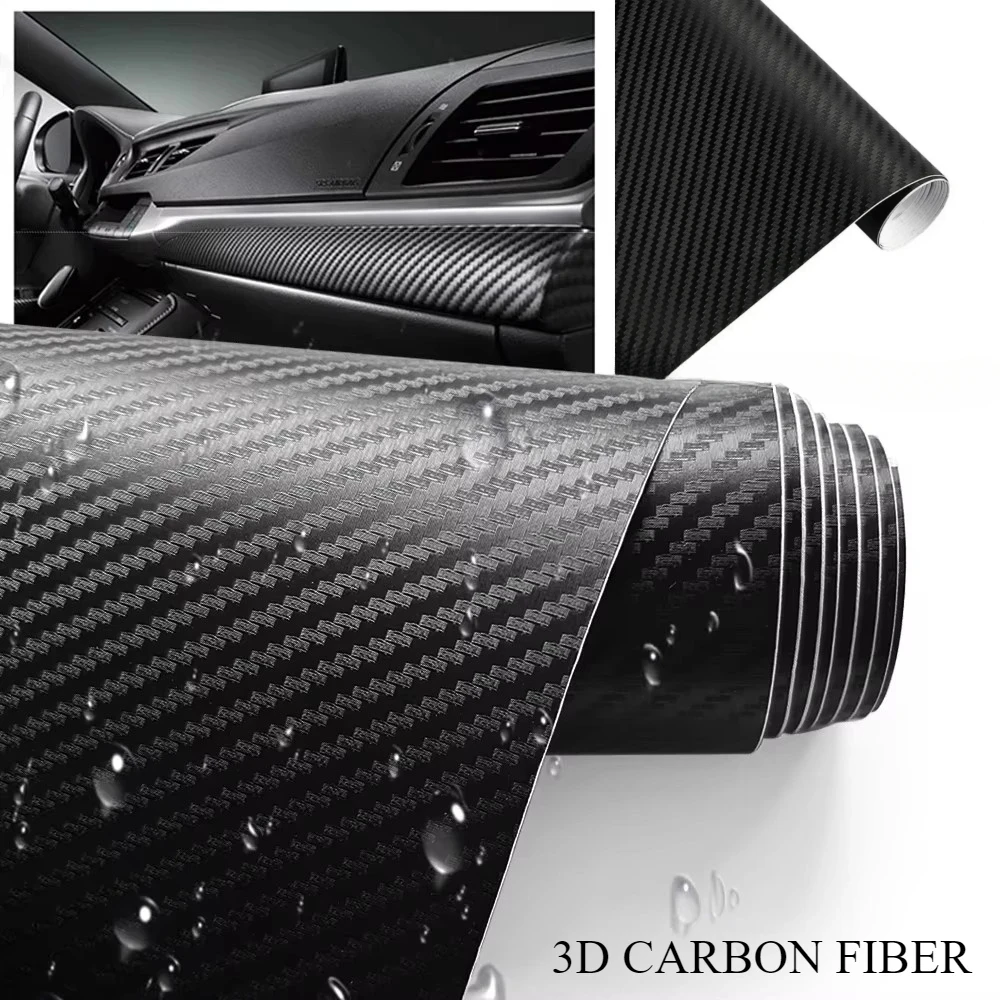 Car Accessories Unique - NEW 3D Carbon Fiber Film Car