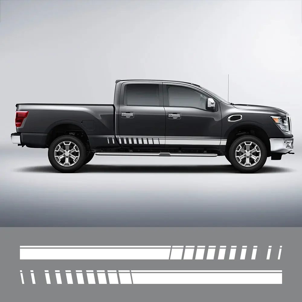 Car Accessories On Amazon - Car Door Side Sticker Pickup Stripe