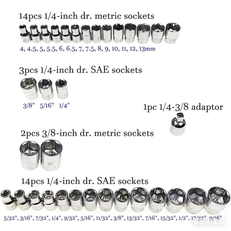 Auto Disassembly Socket Wrench - Car Accessories Workshop ulasan dan harga