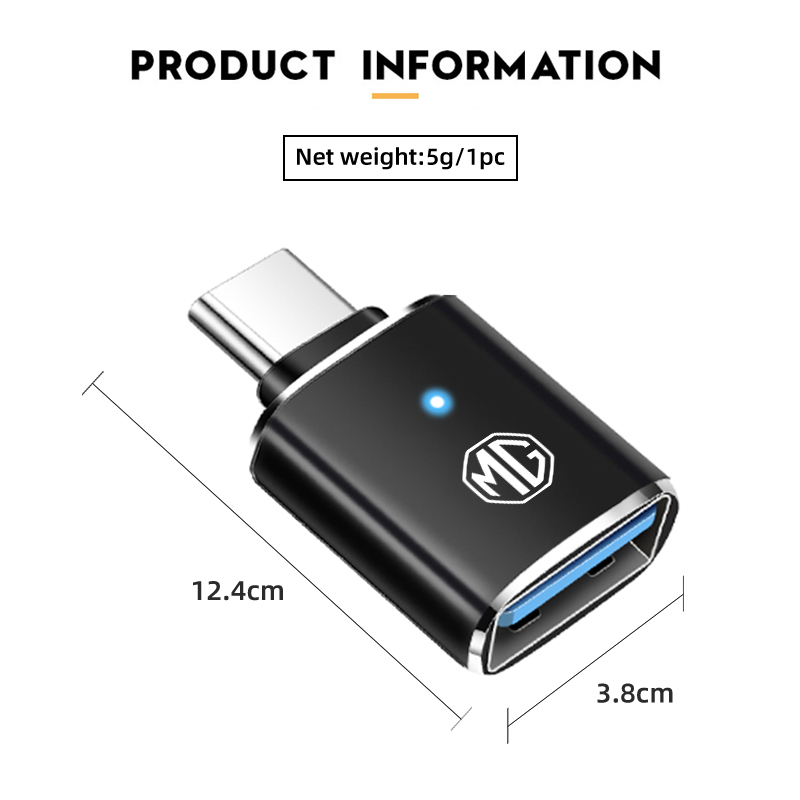 Car LED Type C To USB 3.0 Adap - Car Accessories Website ulasan dan harga