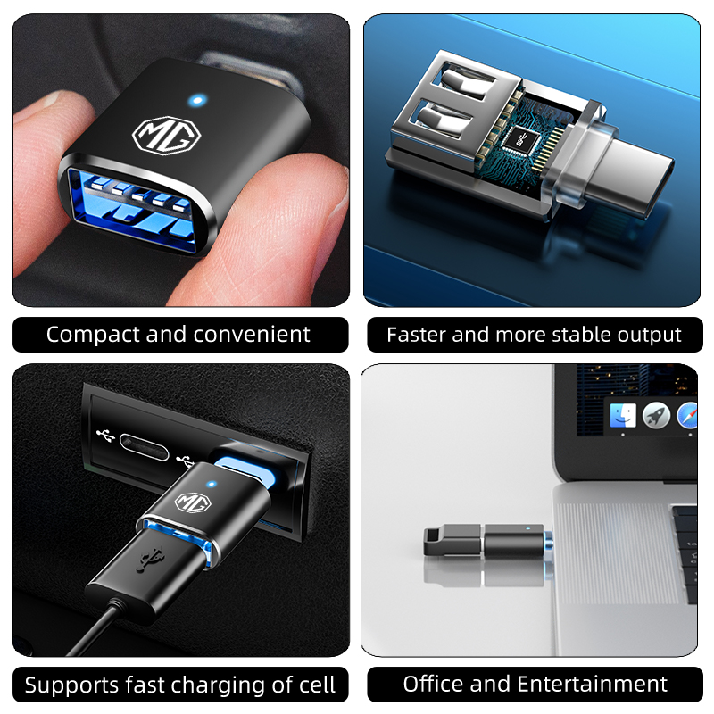 Car LED Type C To USB 3.0 Adap - Car Accessories Website ulasan dan harga