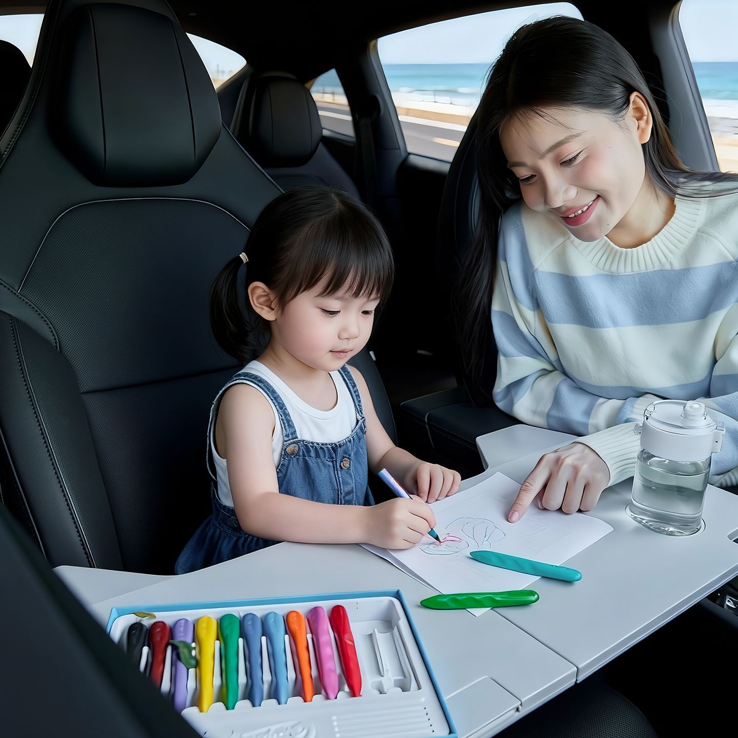 Foldable Car Desk For Tesla Mo - Car Accessories Website ulasan dan harga