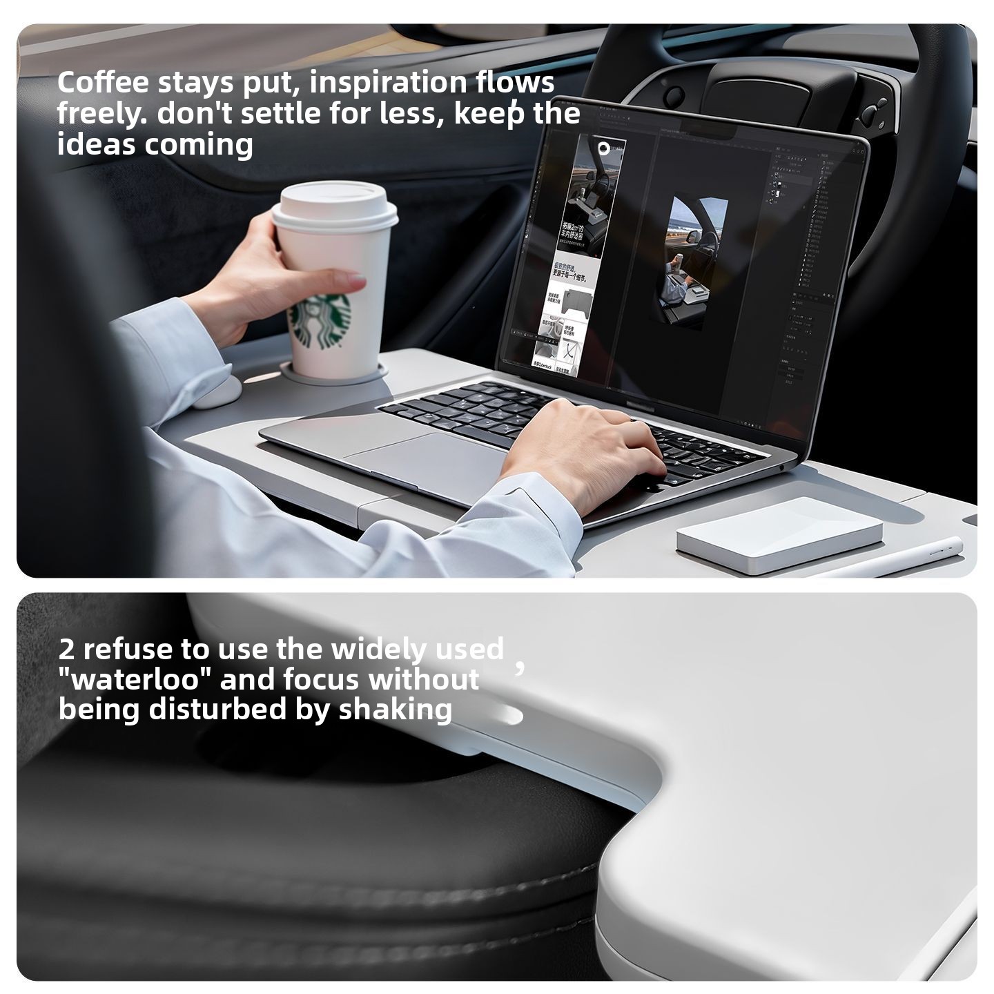 Foldable Car Desk For Tesla Mo - Car Accessories Website ulasan dan harga