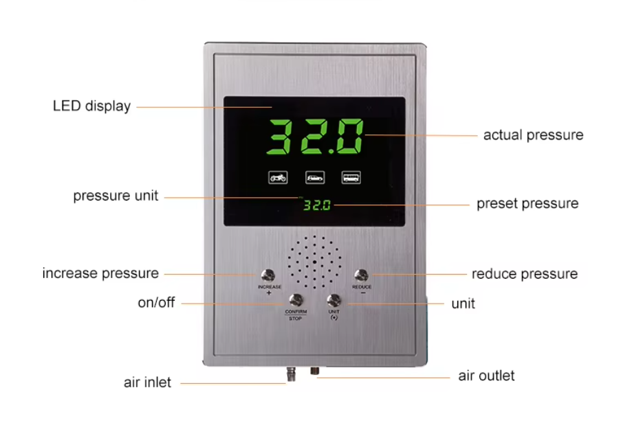 Fully Automatic Digital LED Ti - Tire Pressure Monitor ulasan dan harga