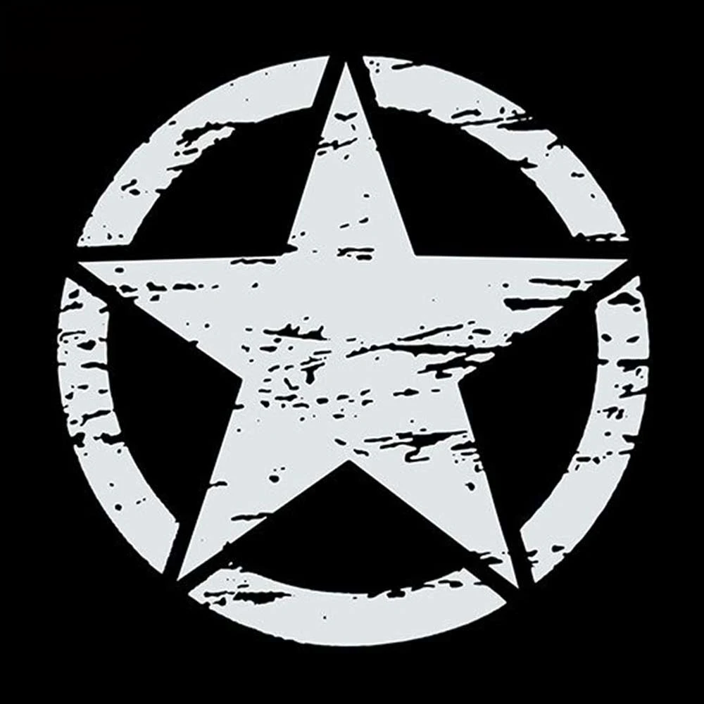 15cm Military Army Star Hood O - Car Accessories On Amazon ulasan dan harga