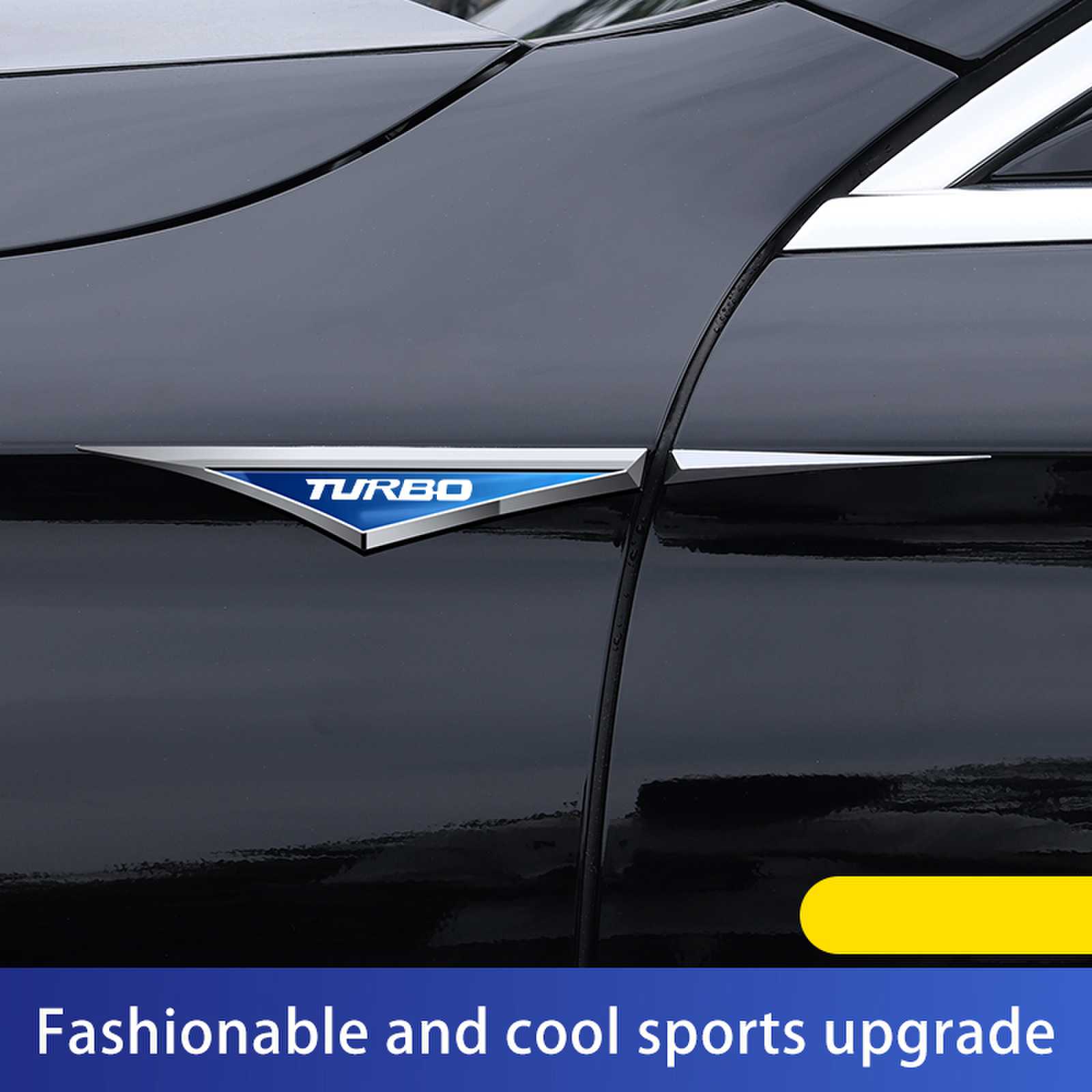 New Fashion Turbo Logo Car Met - Car Accessories Unique ulasan dan harga