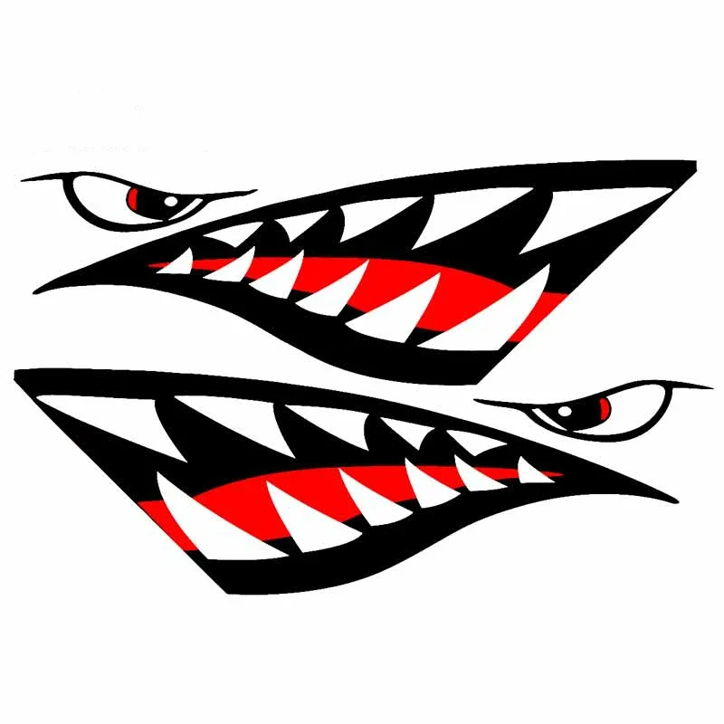 JDM Shark Mouth Teeth Car Stic - Car Accessories On Amazon ulasan dan harga