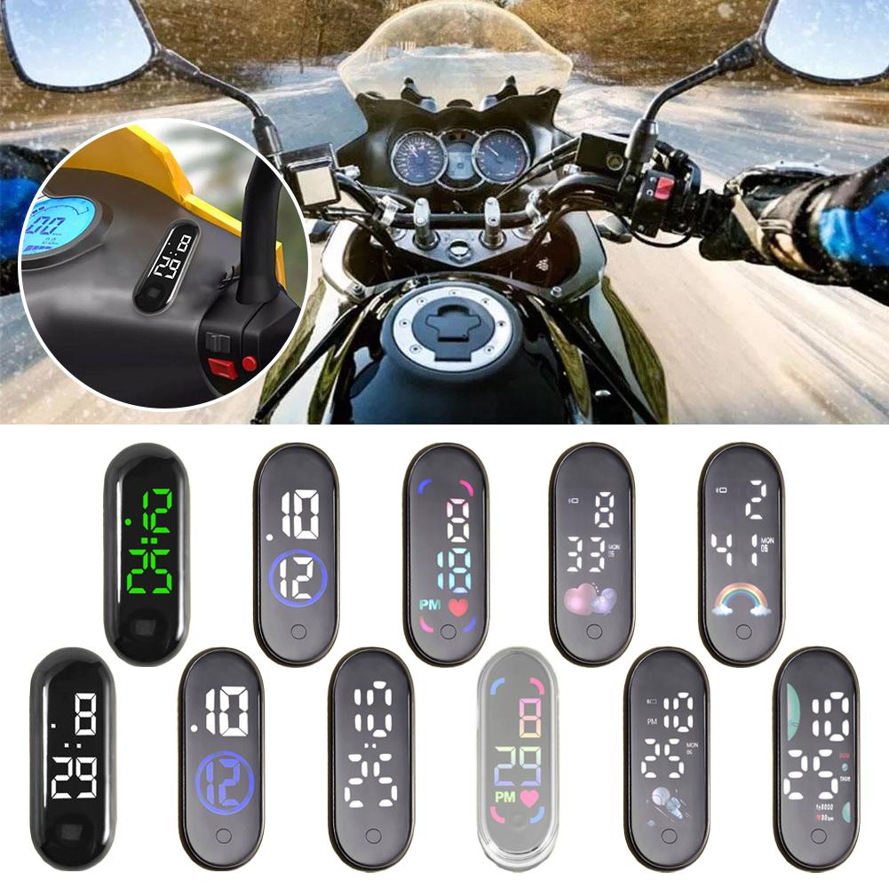 Luminous Motorcycle Car Clock  - Car Accessories Workshop ulasan dan harga