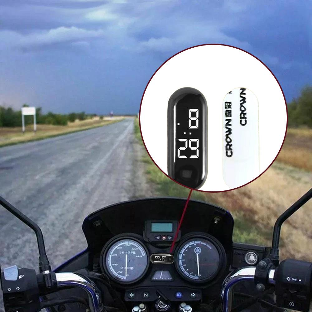 Luminous Motorcycle Car Clock  - Car Accessories Workshop ulasan dan harga
