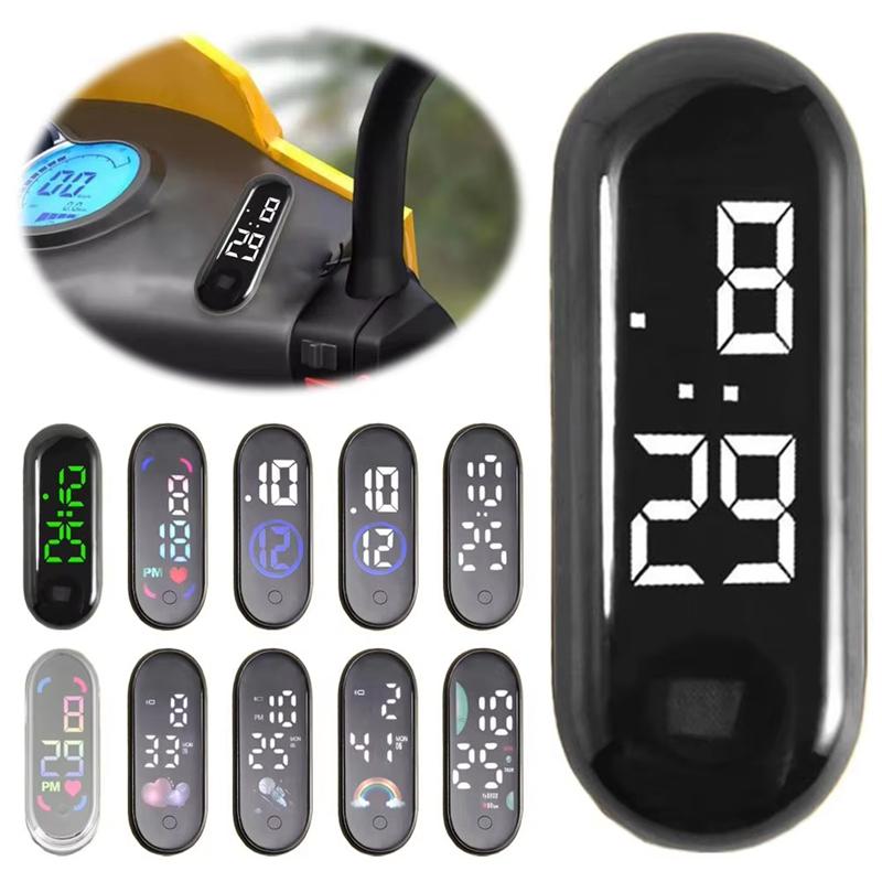 Luminous Motorcycle Car Clock  - Car Accessories Workshop ulasan dan harga