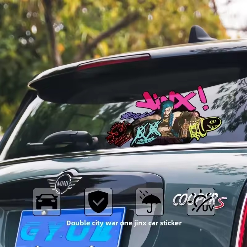 Arcane Jinx Graffiti Reflectiv - Car Accessories Website ulasan dan harga