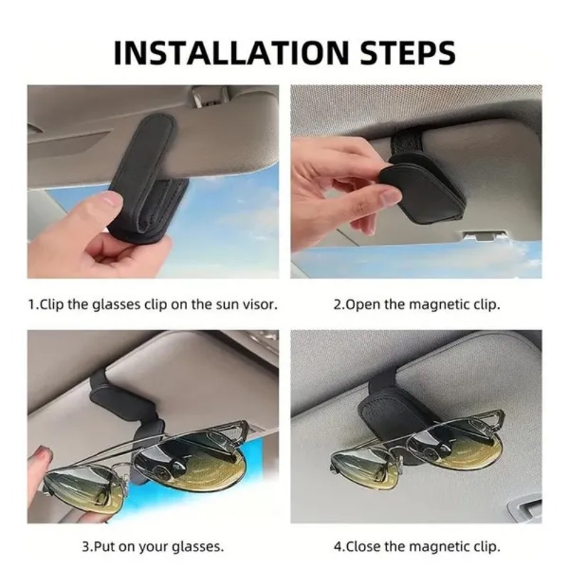 Car Sun Visor Glasses Case Hol - Car Accessories Website ulasan dan harga