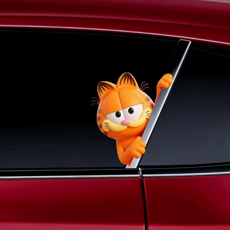 Garfield anime cartoon cute fu - Car Accessories Workshop ulasan dan harga