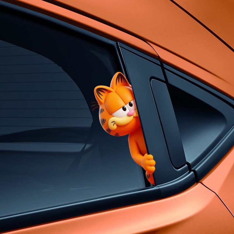 Garfield anime cartoon cute fu - Car Accessories Workshop ulasan dan harga