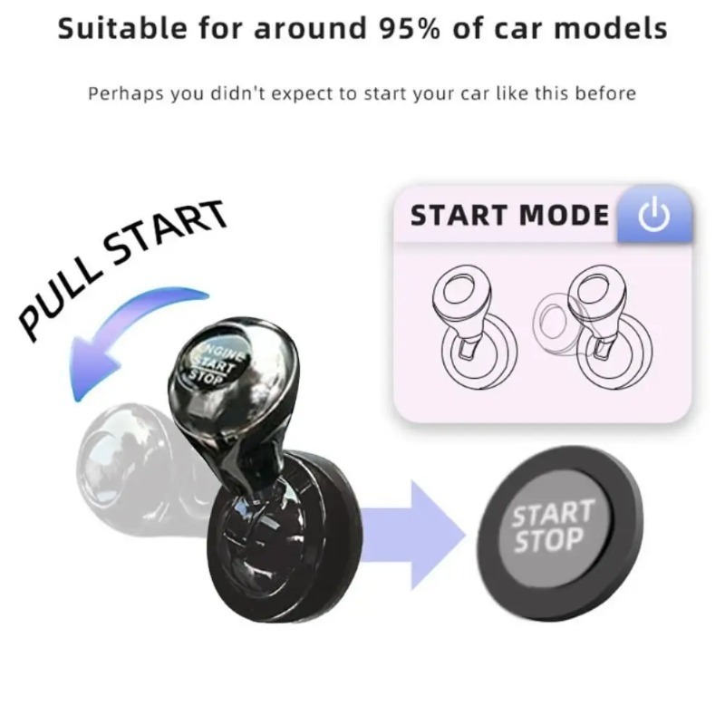 Car One-Touch Start Button wit - Car Accessories Website ulasan dan harga
